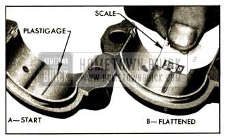 1952 Buick Checking Bearing Clearance with Plastigage