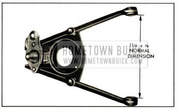 1952 Buick Correct Spacing of Control Arm Inner Ends