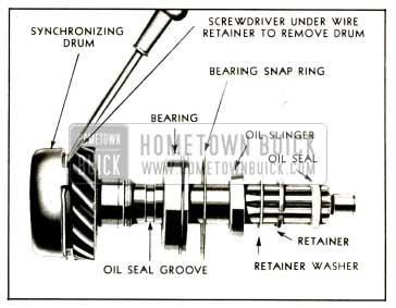 1952 Buick Disassembly of Main Drive Gear