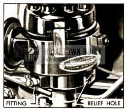 1952 Buick Distributor Shaft Lubrication