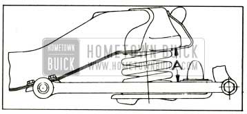 1952 Buick Front Spring Trim Dimension