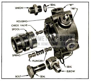 1952 Buick Hydraulic Valve Parts