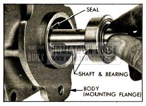 1952 Buick Installing Shaft and Bearing