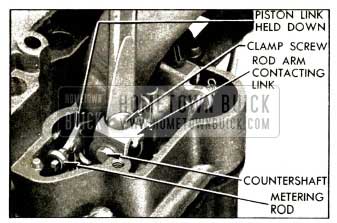 1952 Buick Metering Rod Adjustment