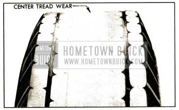 1952 Buick Overinflation Tread Wear