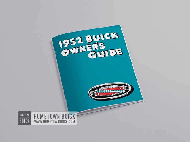 1952 Buick Owners Guide