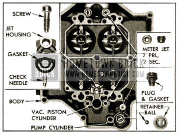 1952 Buick Parts in Carburator Main Body