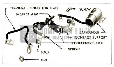 1952 Buick Position of Control Points and Other Parts for Assembly