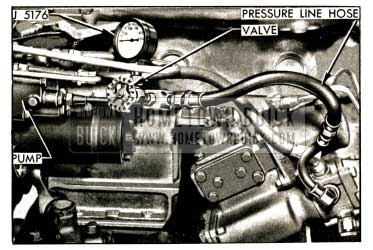 1952 Buick Pressure Gauge J 5176 Installed