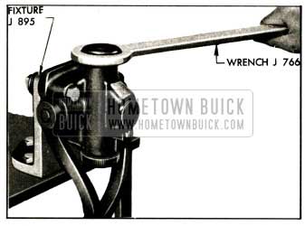 1952 Buick Removing Front Shock Absorber End Cap