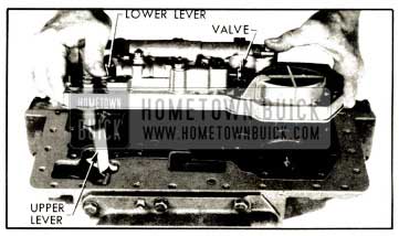 1952 Buick Removing Valve and Servo Body Assembly