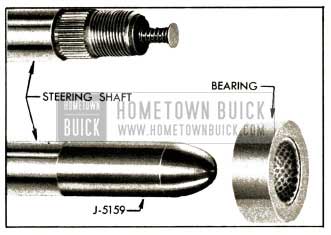 1952 Buick Steering Shaft, Upper Bearing, and Bearing Projector J 51 59