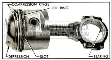 1953 Buick Connecting Rod and Piston Assembly