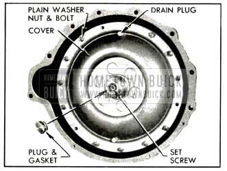 1953 Buick Converter Pump Cover