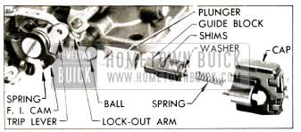 1953 Buick Fall Idle Cam and Vacuum Switch Parts