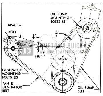 1953 Buick Fan Belt Adjustment