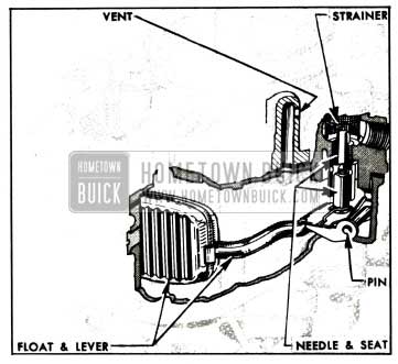 1953 Buick Float System-Carter WCD Carburetor
