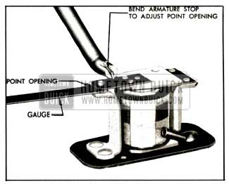 1953 Buick Horn Relay Contact Point Adjustment