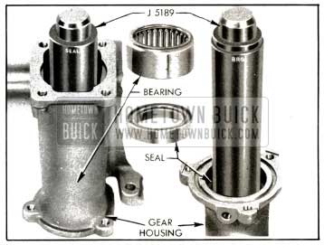 1953 Buick Installing Bearing and Seal in Gear Housing