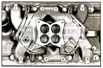 1953 Buick Intake Manifold Heat Chambers