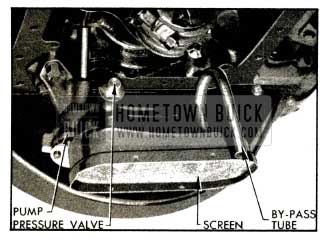 1953 Buick Oil Pump and Screen