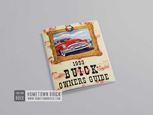 1953 Buick Owners Guide