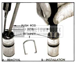 1953 Buick Removing and Installing Plunger Retainer
