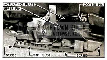 1953 Buick Seat Adjuster-Left Side