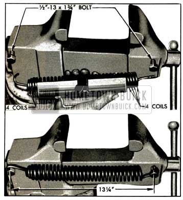 1953 Buick Vise Used to Stretch Hinge Spring