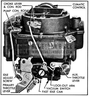 1954 Buick Carter WCFB Carburetor Assembly