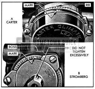 1954 Buick Choke Thermostat Settings