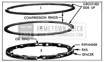 1954 Buick Compression and Oil Rings