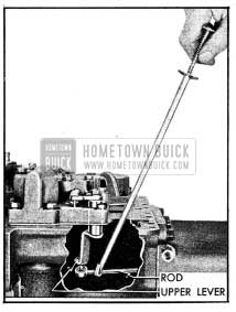 1954 Buick Connecting Valve Operating Rod to Upper Lever