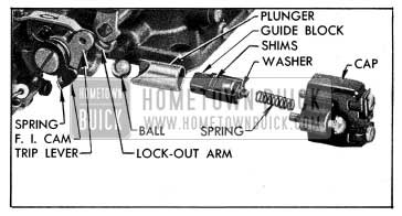 1954 Buick Fast Idle Cam and Vacuum Switch Parts