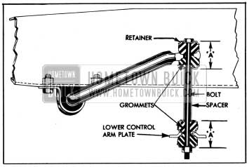 1954 Buick Front Stabilizer Link-Sectional View