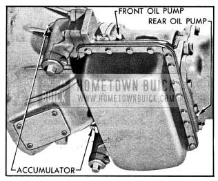 1954 Buick Gauge Connections for Oil Pressure Tests