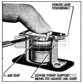 1954 Buick Horn Relay Air Gap Adjustment