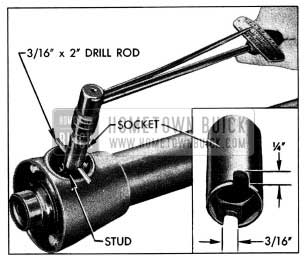 1954 Buick Installing Control Lever Stud