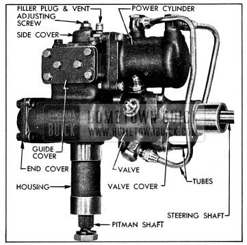 1954 Buick Left Side of Power Steering Gear Assembly