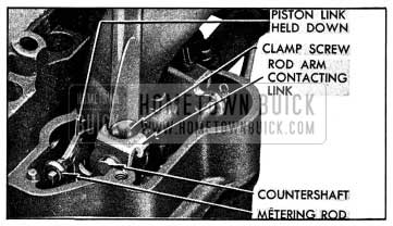 1954 Buick Metering Rod Adjustment