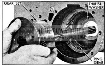 1954 Buick Removing Planetary Gear Set