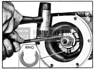 1954 Buick Removing Universal Joint Retaining Ring