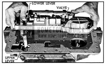 1954 Buick Removing Valve and Servo Body Assembly