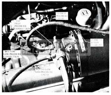 1955 Buick Air Conditioner Pressure Gauge