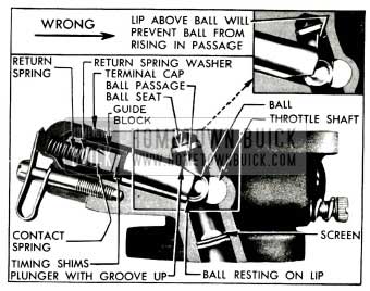 1955 Buick Assembly of Accelerator Vacuum Switch