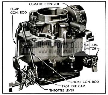 1955 Buick Carter WCD Carburetor Assembly