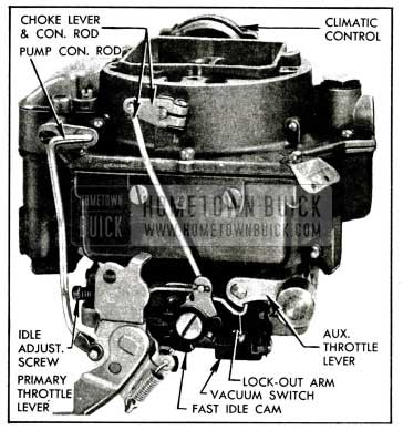 1955 Buick Carter WCFB Carburetor Assembly