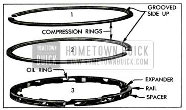 1955 Buick Compression and Oil Rings