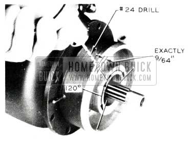 1955 Buick Compressor Clutch Seal Housing