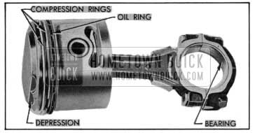 1955 Buick Connecting Rod and Piston Assembly